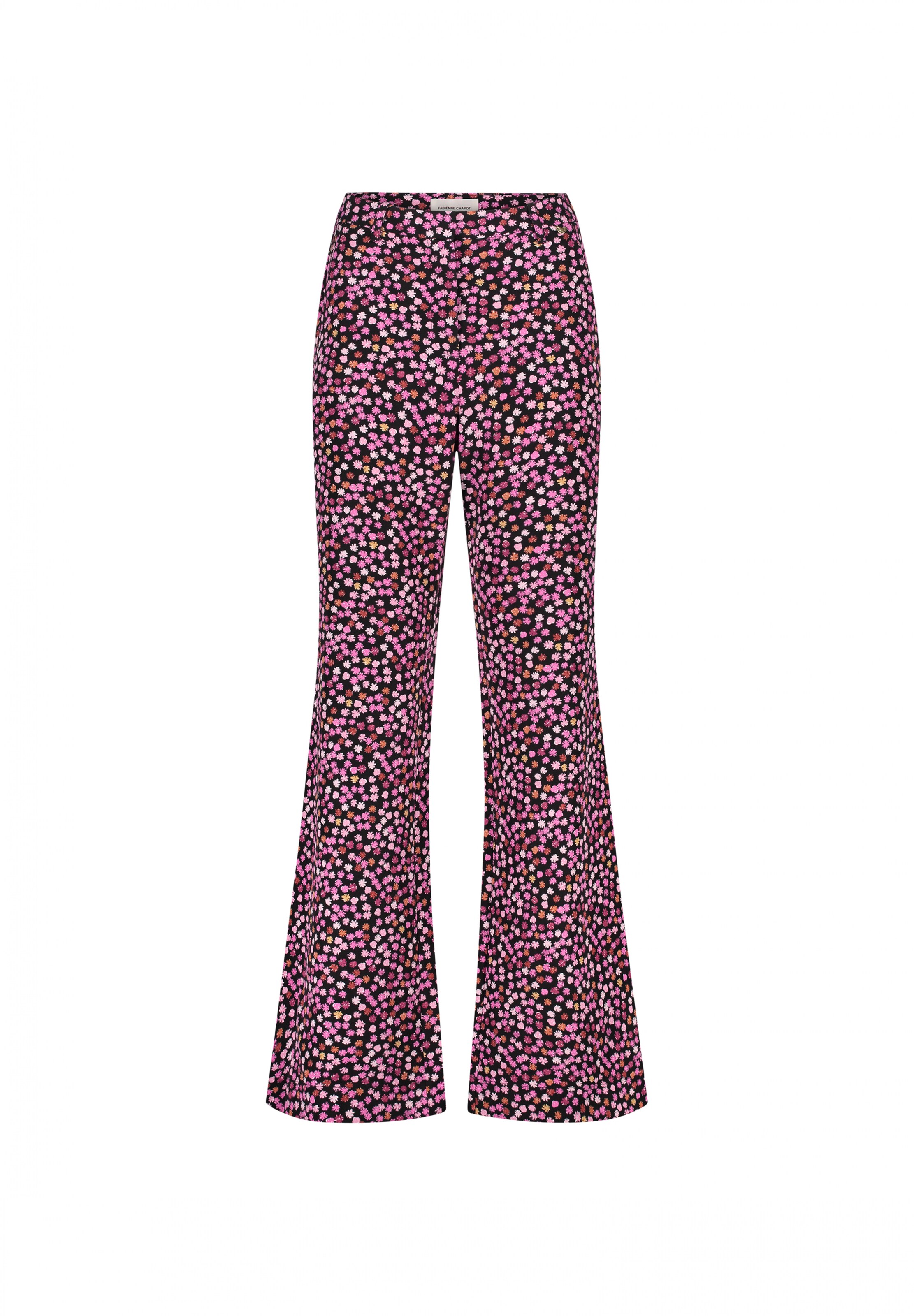 Fabienne Chapot Flared Trousers in Mixed colours: front