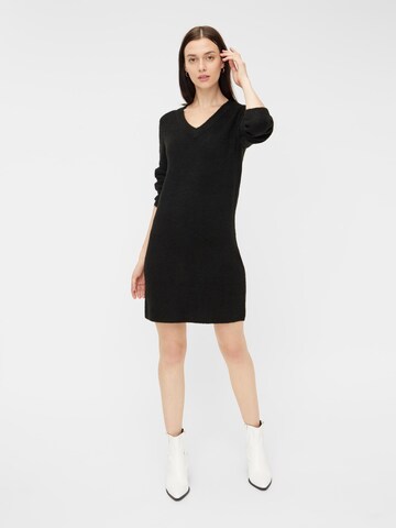 PIECES Knitted dress 'Ellen' in Black