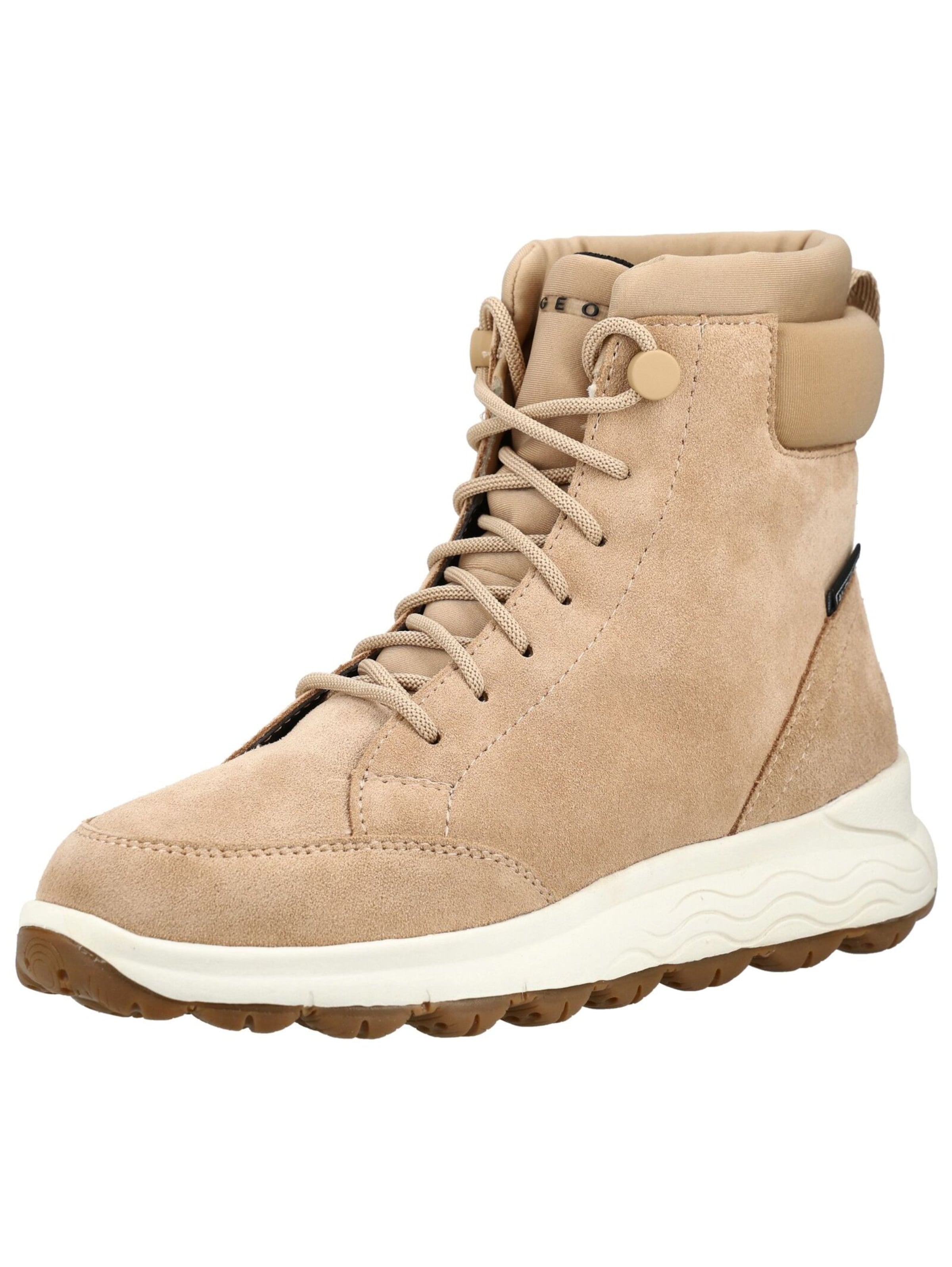 Stivaletto stringato di GEOX in beige: frontale