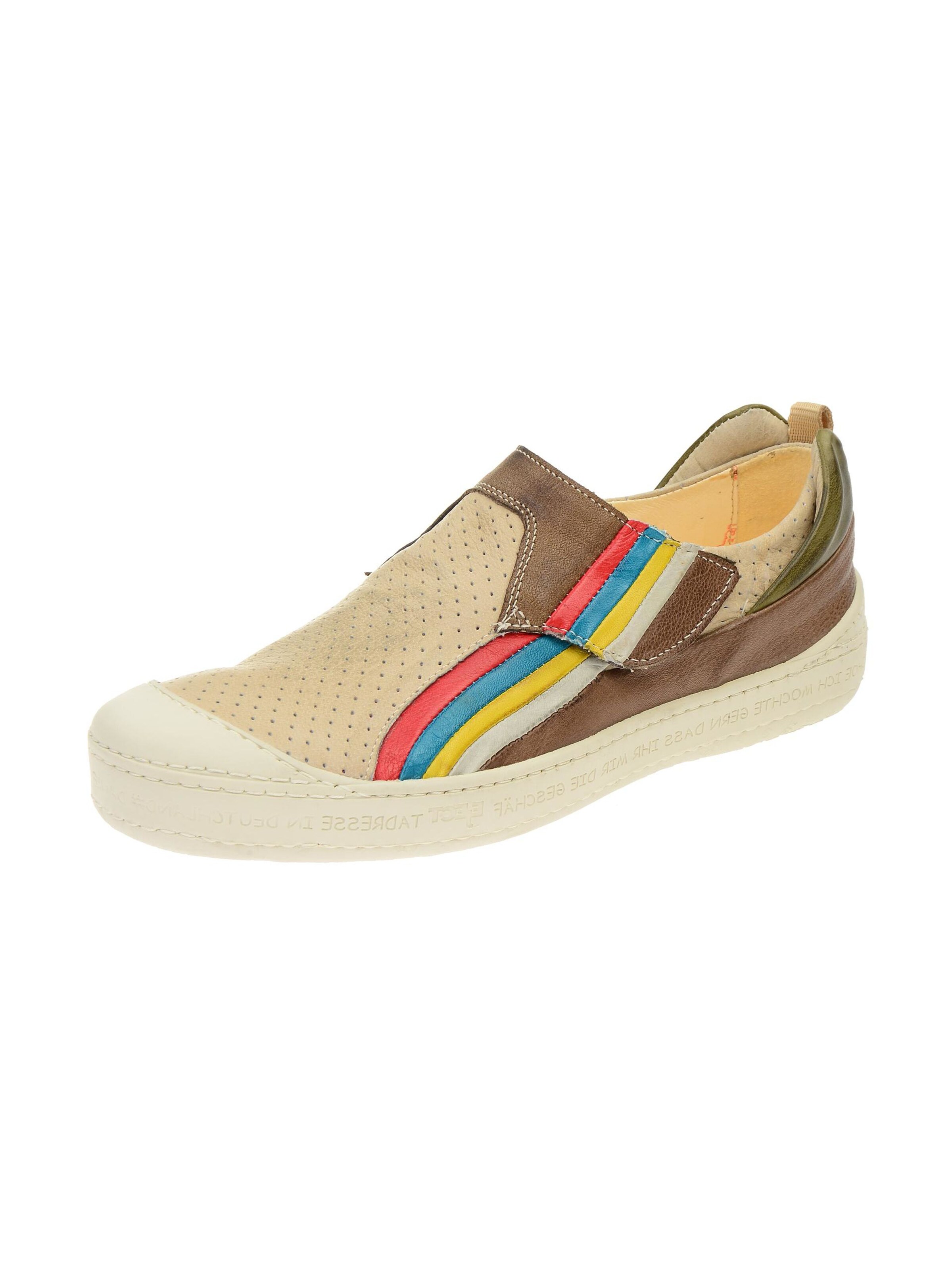 EJECT Hausschuh 'Eject Sneaker Dass Slipper beige braun multi'‌‌‌‌‌‌‌‌‌ in Beige: Vorderseite