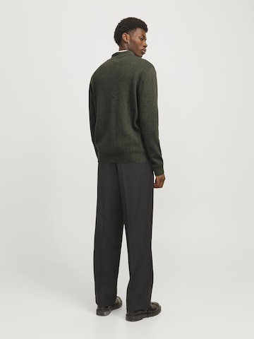 JACK & JONES Knit Cardigan in Green