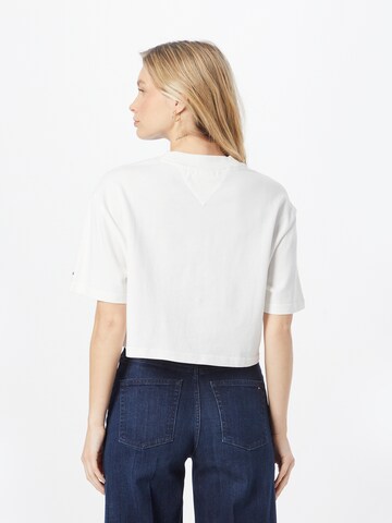 T-shirt Tommy Jeans en blanc