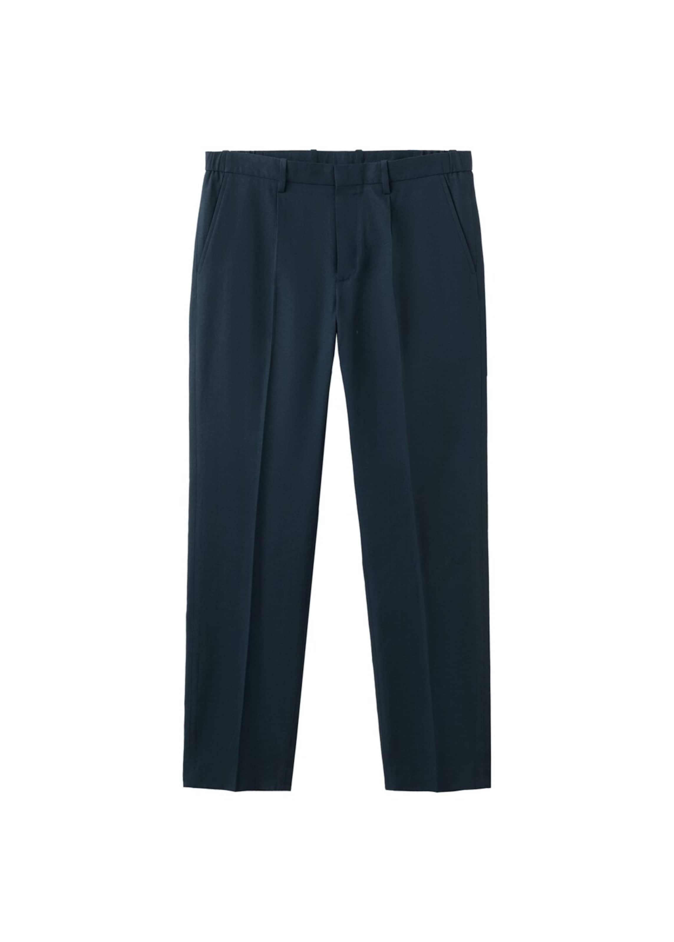 MANGO MAN Pleated Pants 'Delave' in Navy, Item view