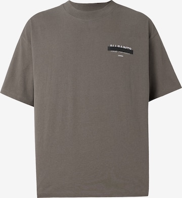 AllSaints Tričko 'REDACT' - Sivá: predná strana