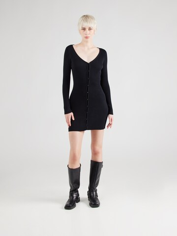 Abercrombie & Fitch Kleid in Schwarz: Vorderseite