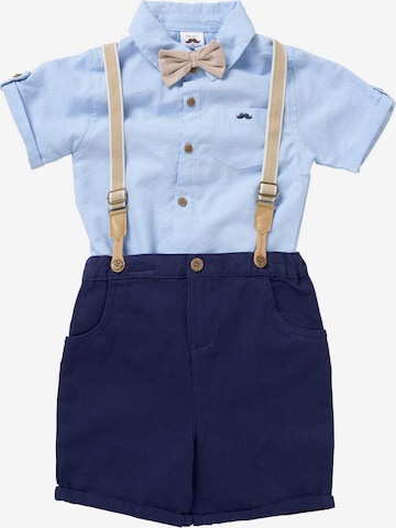 Little Gent Set in Blau: Vorderseite