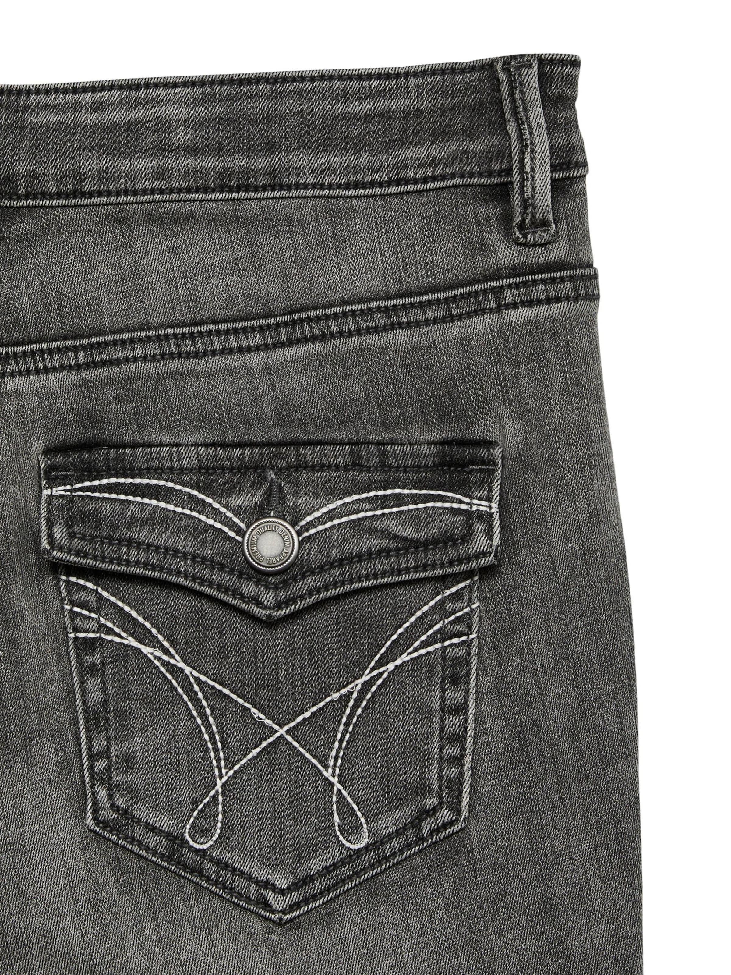 VERO MODA Flared Jeans 'VMCamille' in Grijs