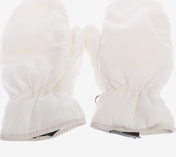 Gucci Handschuhe L in Weiß: Vorderseite