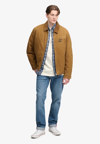 Superdry & Co Between-Season Jacket 'Ranch' in Brown