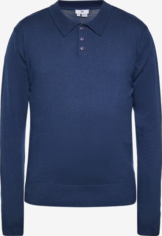 Pull-over MO en bleu : devant