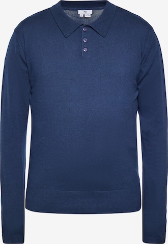 Pull-over MO en bleu : devant