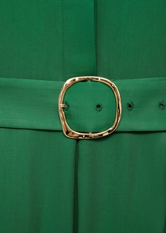 MANGO Shirt Dress 'Macarela' in Green