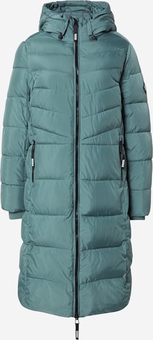 žalia Sublevel Žieminis paltas: priekis