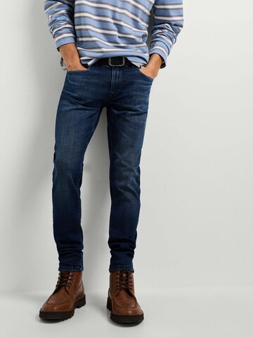Slimfit Jeans 'Stanley' di Pepe Jeans in blu: frontale