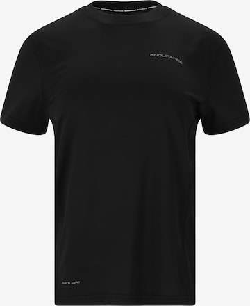 ENDURANCE Functioneel shirt 'PEACH ACTIV LIGHT' in Zwart: voorkant