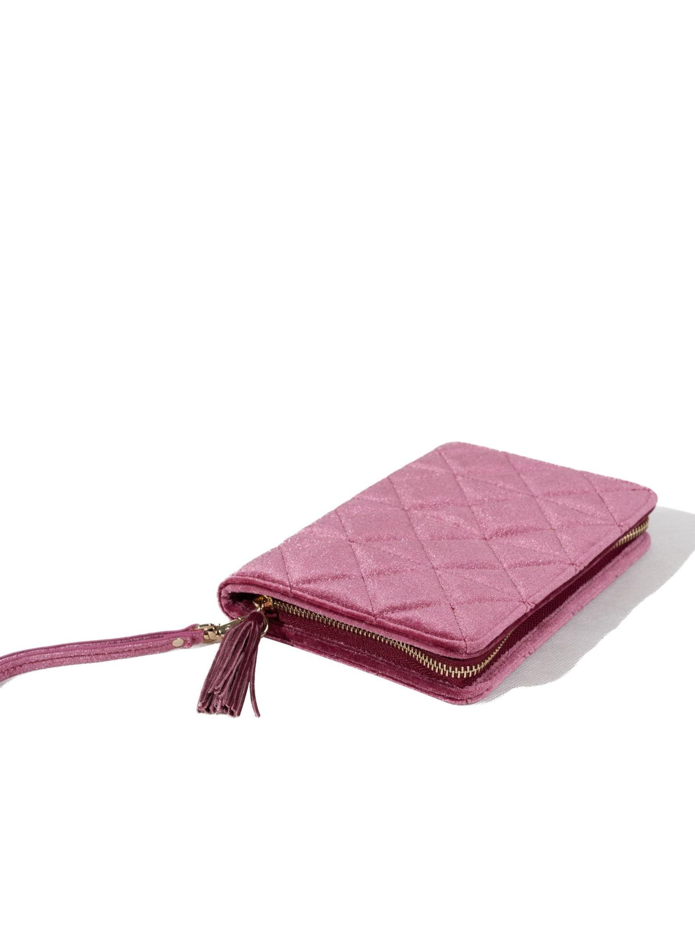 Friedrich23 Jewelry Storage 'Schmucketui CHENILLE' in Pink