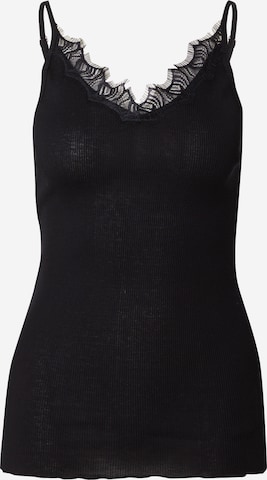 SAINT TROPEZ - Top 'Maya' en negro: frente