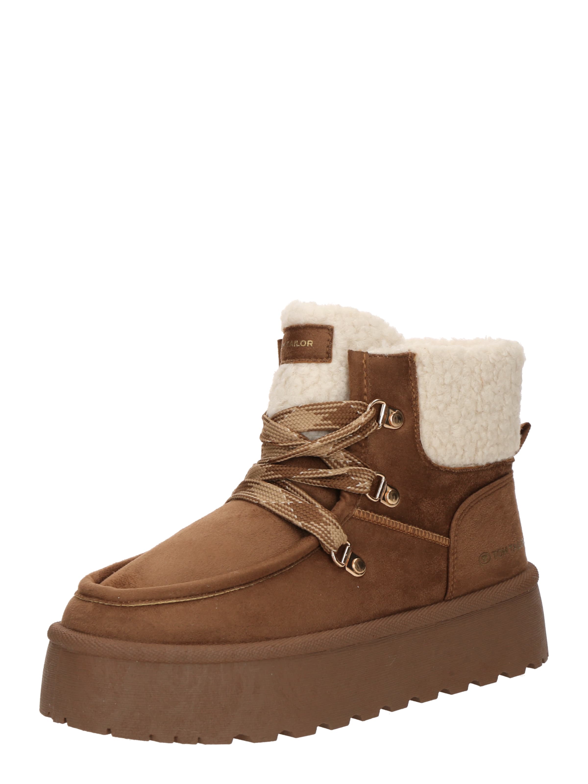 TOM TAILOR Boots in Brown: front