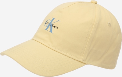 Kepurė iš Calvin Klein, spalva – šviesiai geltona / bazalto pilka / juoda, Prekių apžvalga