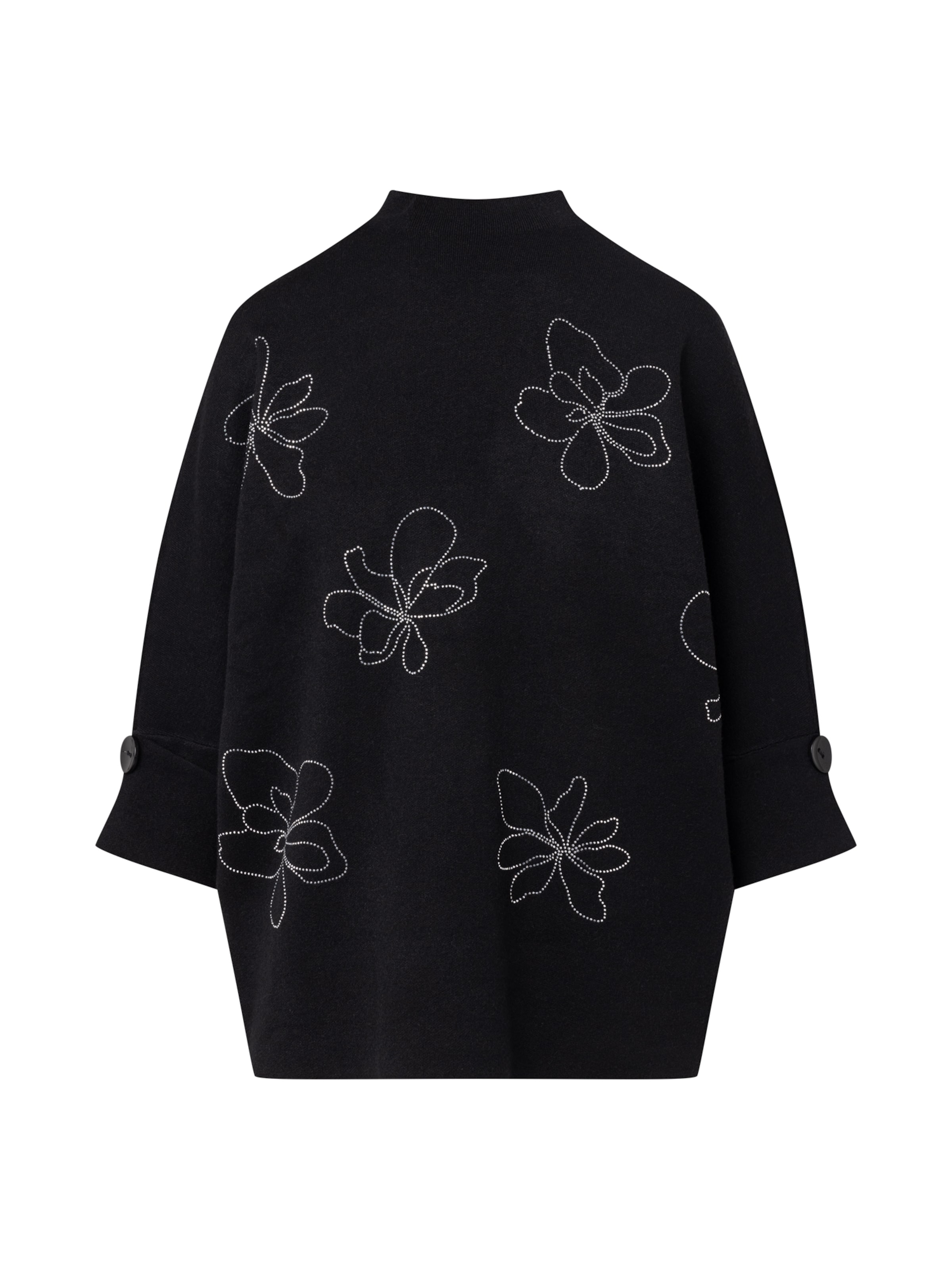 Quiosque Kampsun, värv must: eest vaates