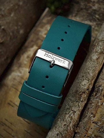 Holzwerk - Reloj analógico 'ETTINGEN' en azul