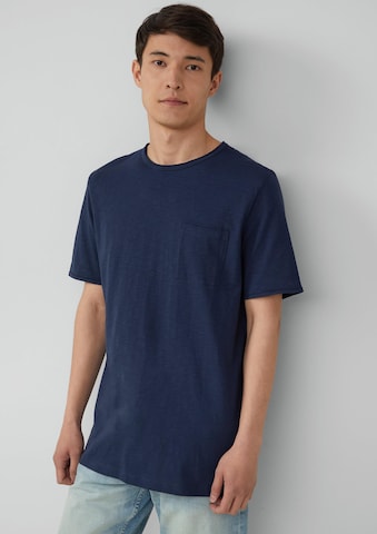s.Oliver Shirt in Blauw: voorkant