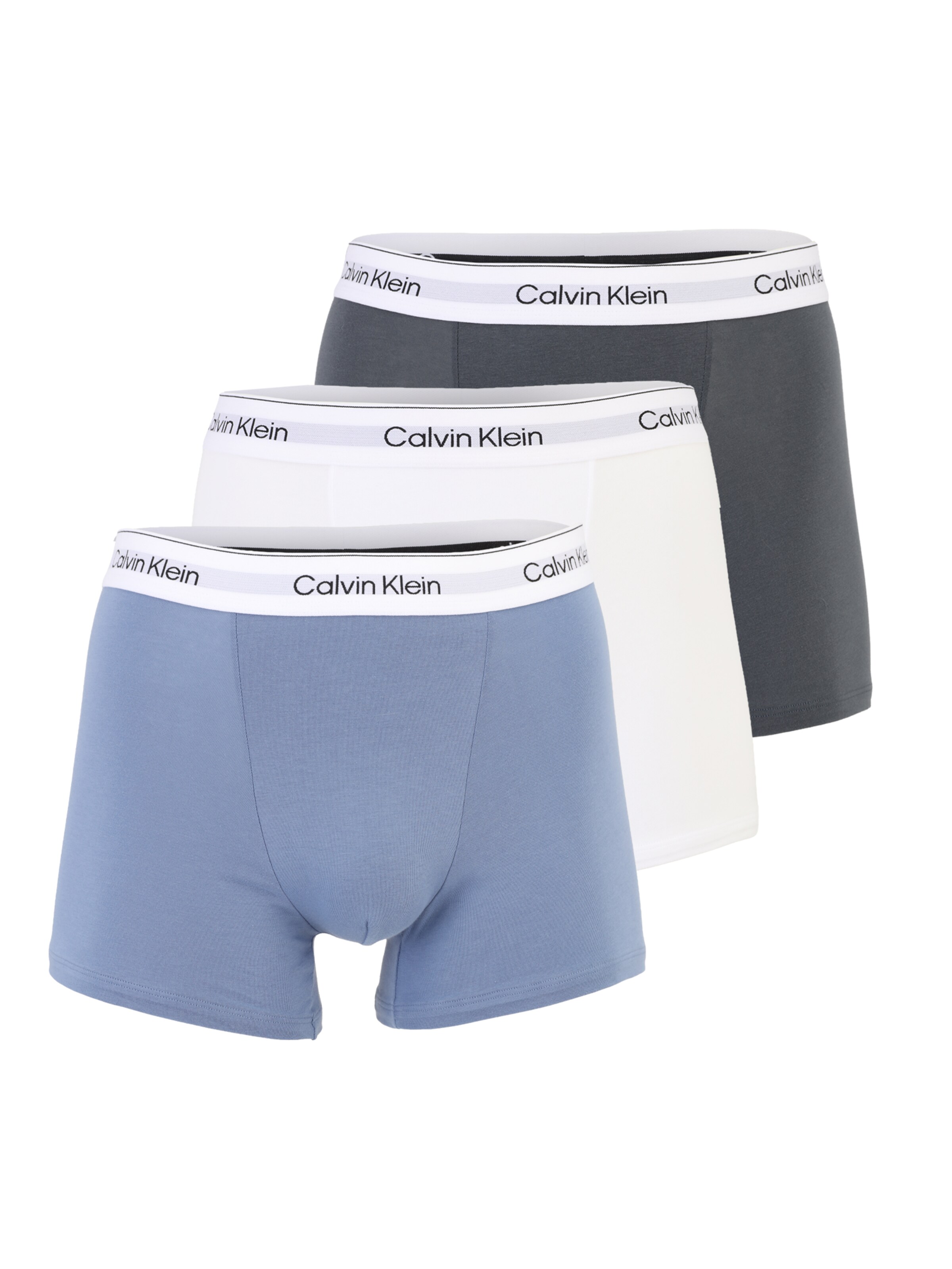 Calvin Klein Underwear Боксерки в синьо: отпред