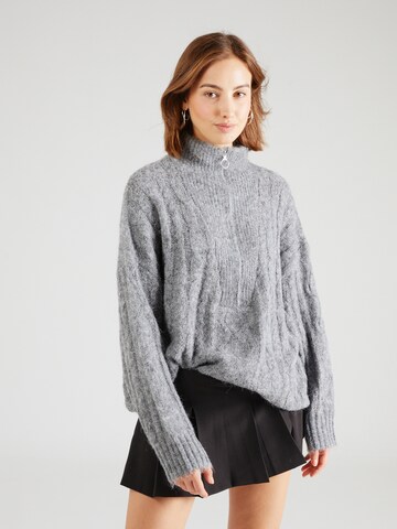 Pull-over TOPSHOP en gris : devant