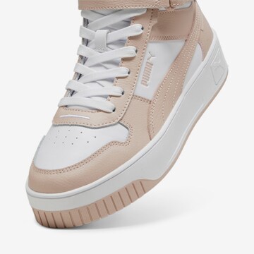 PUMA High-Top Sneakers 'Carina' in Beige