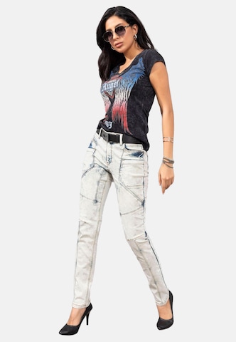 CIPO & BAXX Slimfit Jeans in Blauw