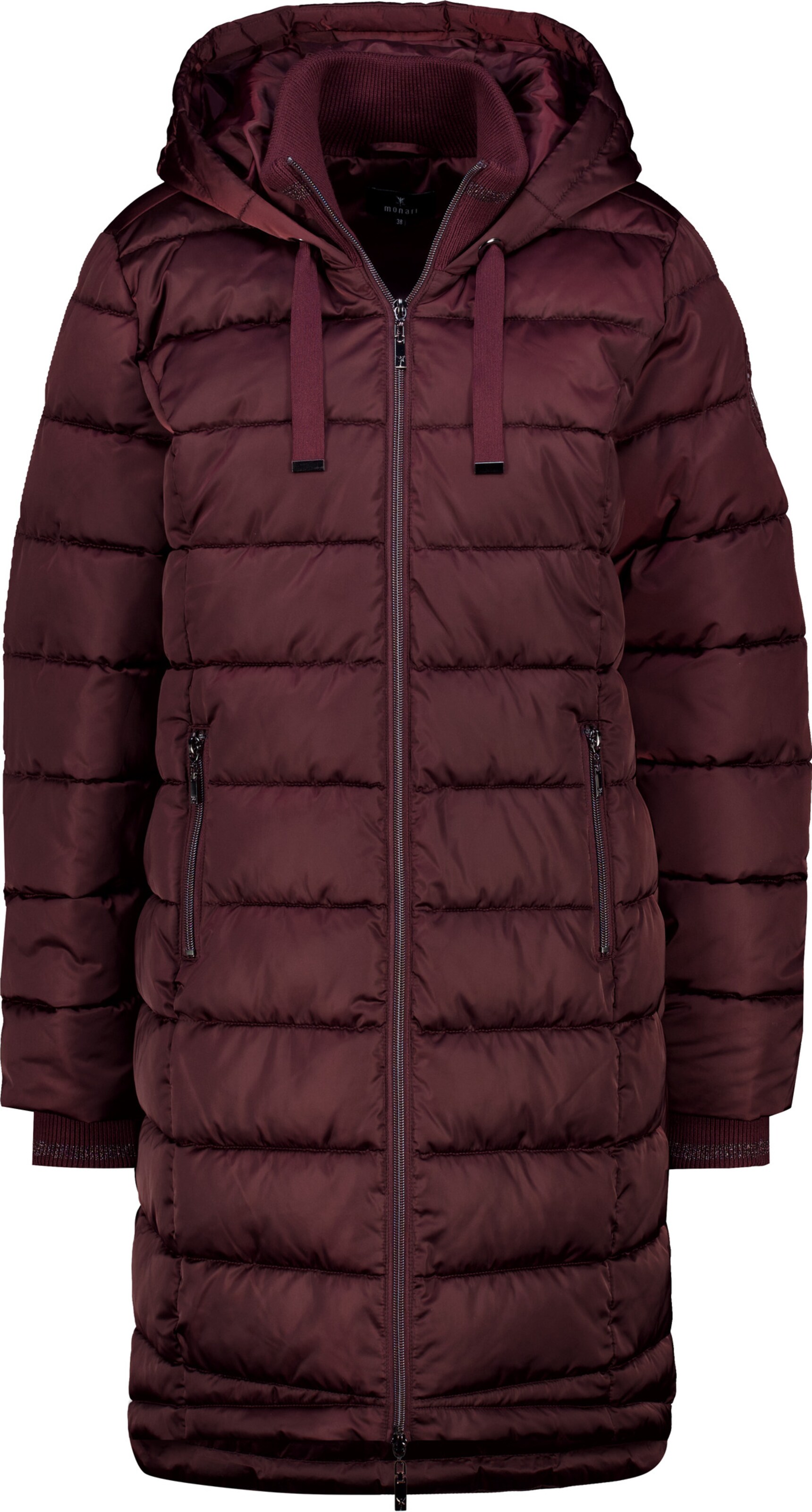 monari Winter Coat in Red: front