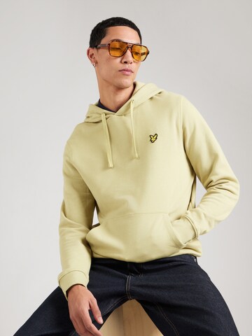 Lyle & Scott Sweatshirt in Groen: voorkant