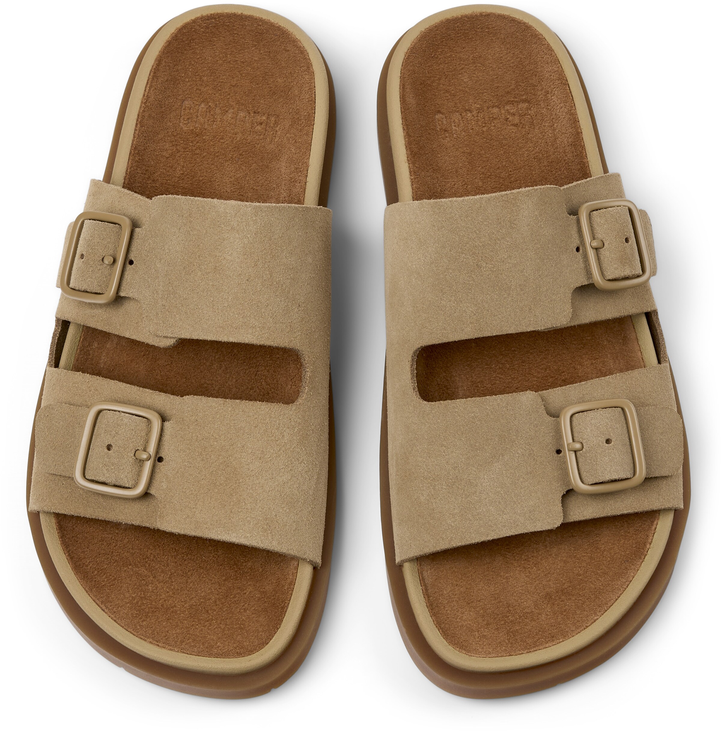 Sandalo con cinturino 'Lluc' di CAMPER in marrone