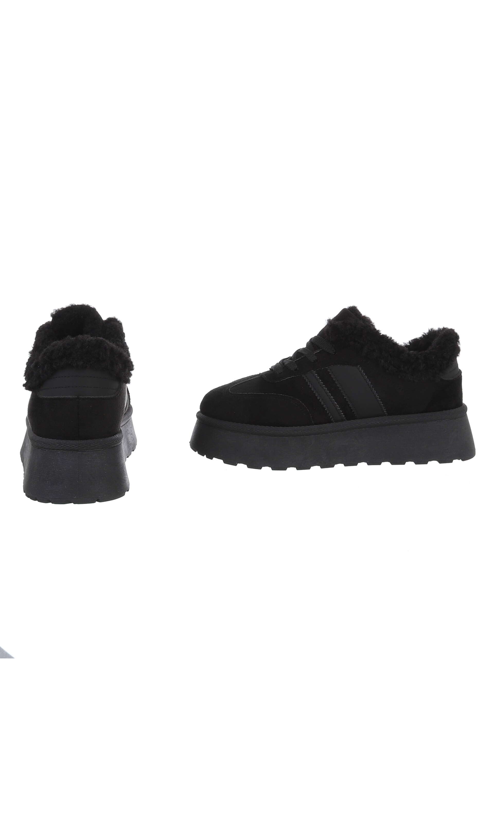 Ital-Design Sneaker in Schwarz