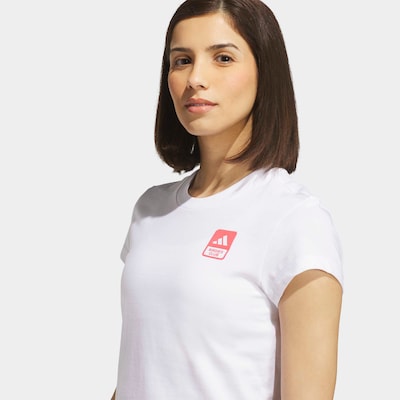ADIDAS PERFORMANCE Performance Shirt in XS in Light red / White, Item view