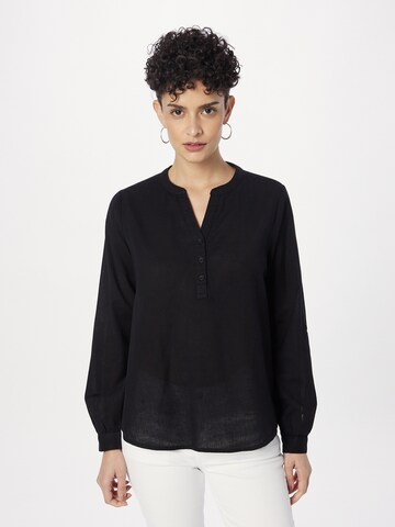 Kaffe Blouse 'Majse' in Zwart: voorkant