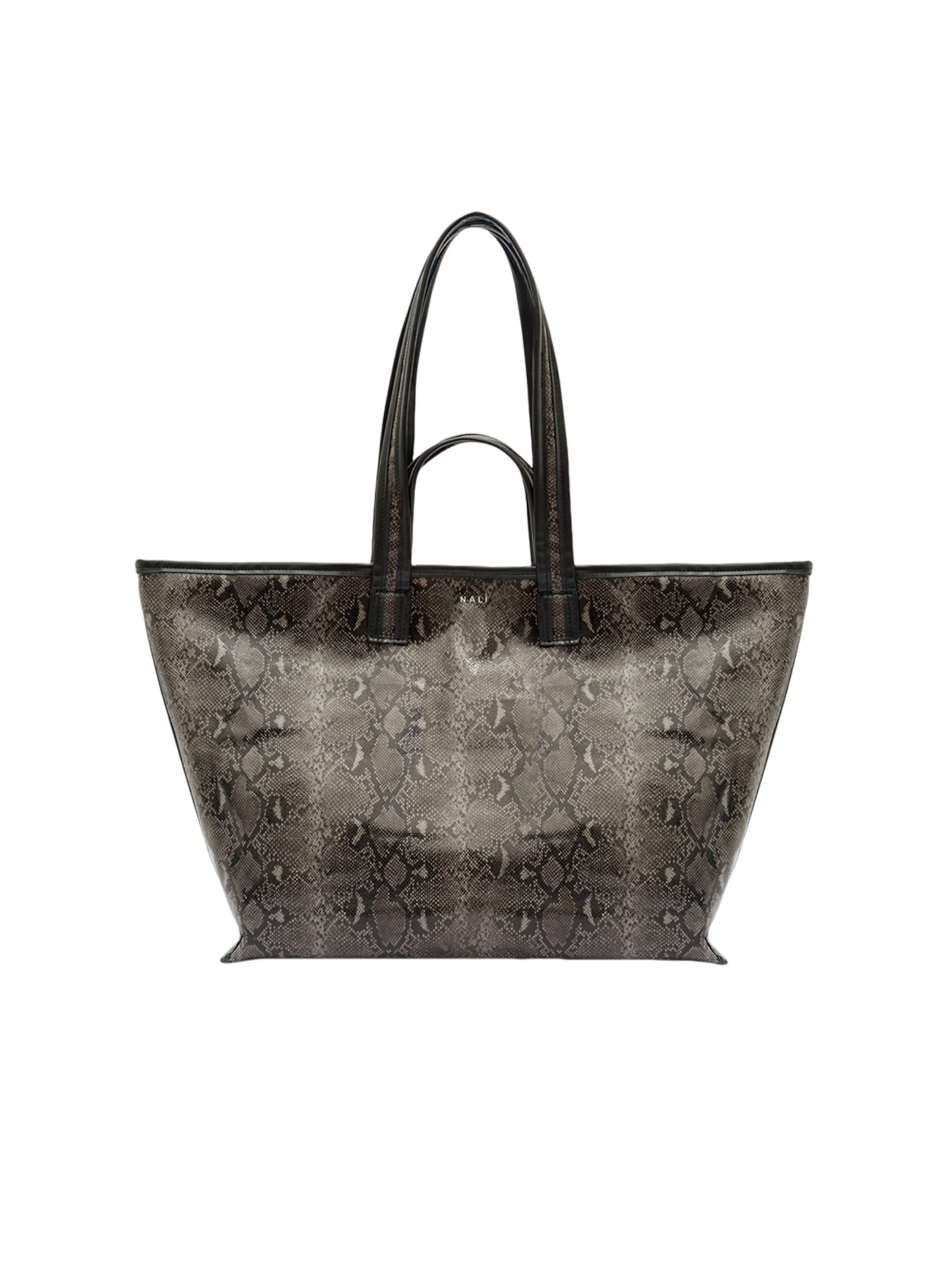 Borsa a spalla 'KASIA' di NALì in grigio: frontale