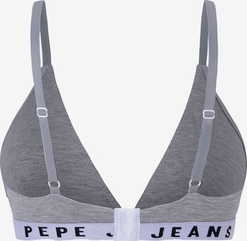 Pepe Jeans Triangel BH in Grau