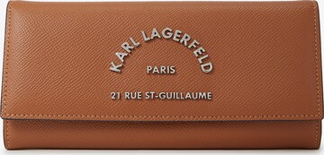 Karl Lagerfeld Peněženka – hnědá: přední strana