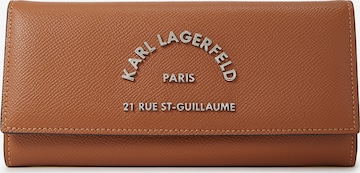 Karl Lagerfeld Tegnebog i brun: forside