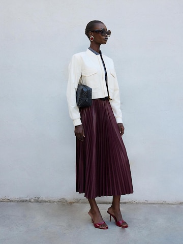 Touché Privé Rock 'Pleated Skirt'‌‌‌‌‌ in Rot