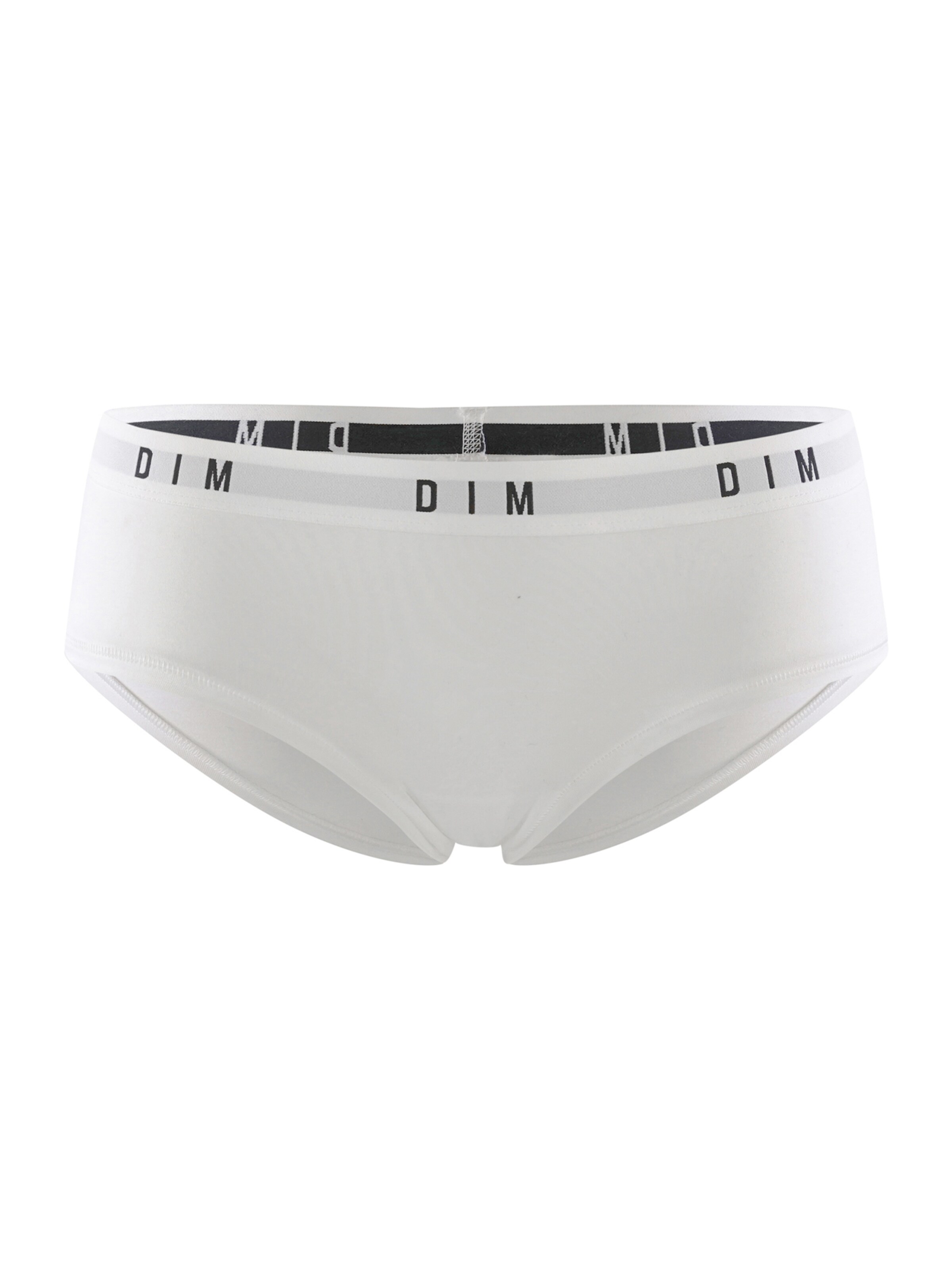 DIM Slip in Weiß: Vorderseite