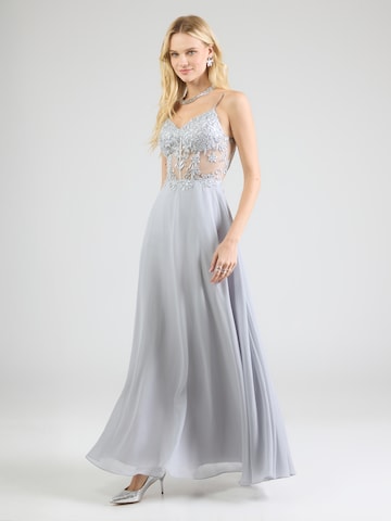 Laona Evening dress in Grey: front