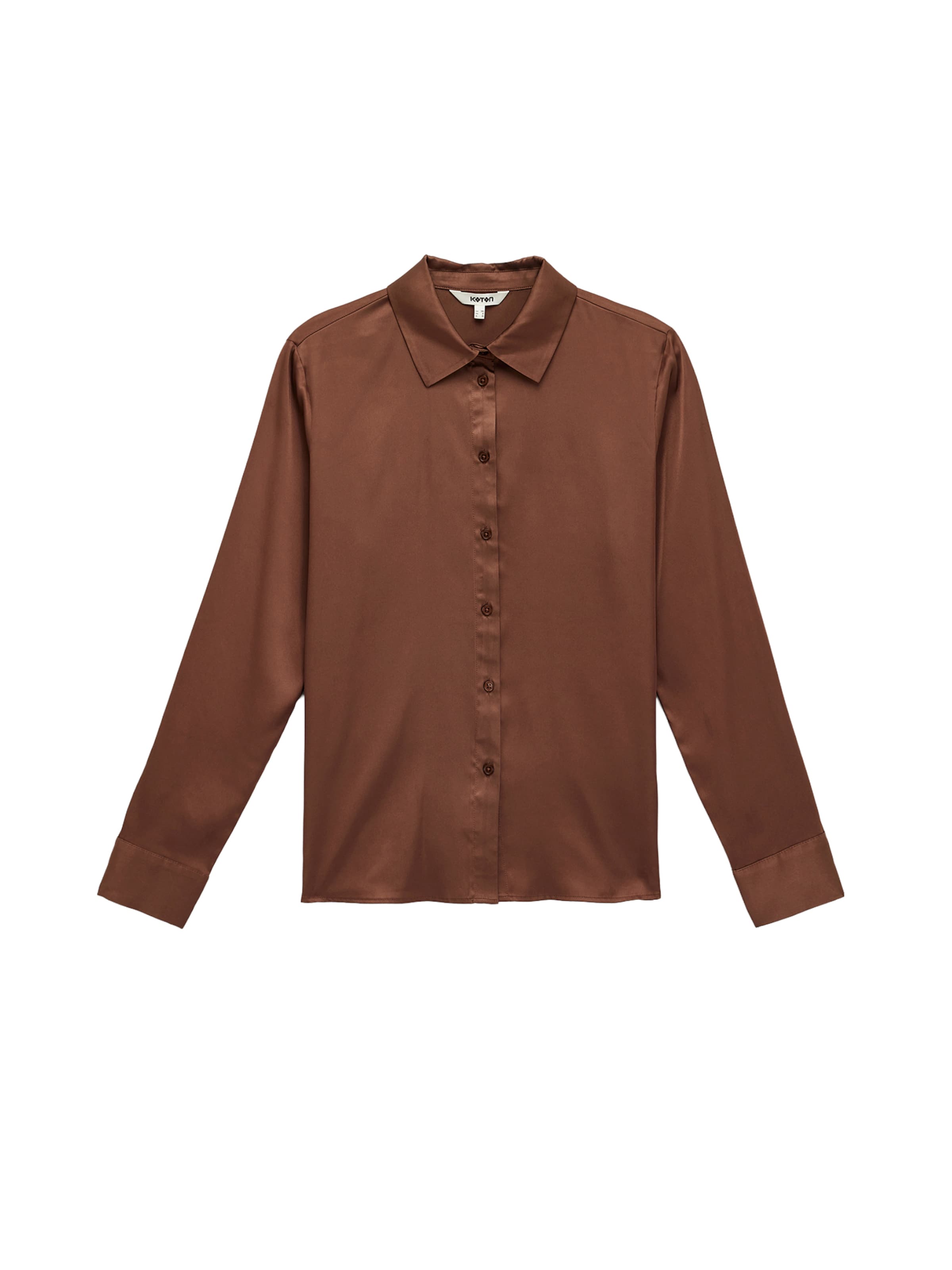 Koton Blouse in XXS in de kleur Bruin, Productweergave