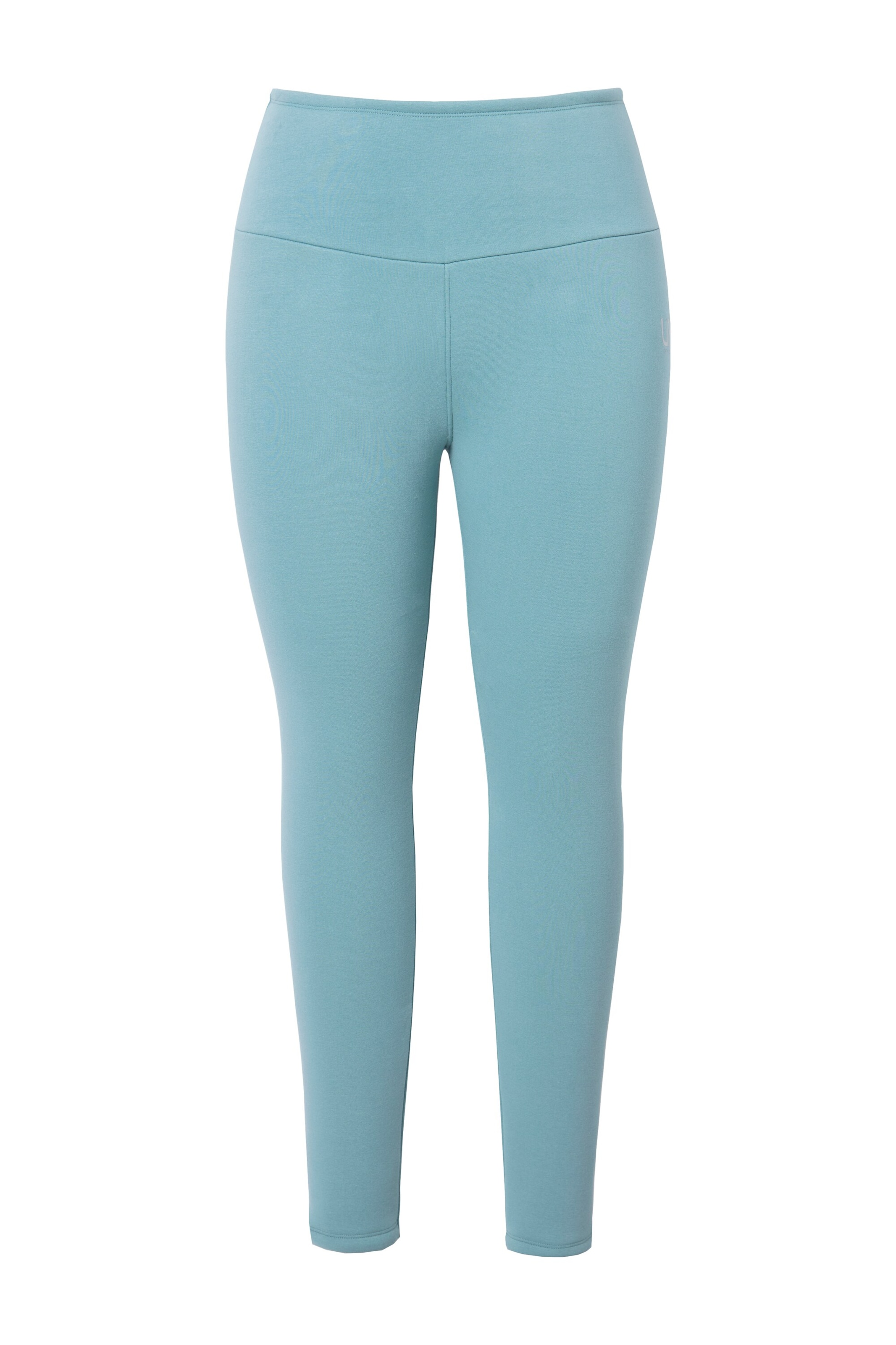 Ulla Popken Leggings in Groen: voorkant