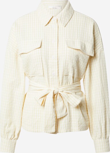 Guido Maria Kretschmer Collection Bluse 'Jill' in gelb / weiß, Produktansicht