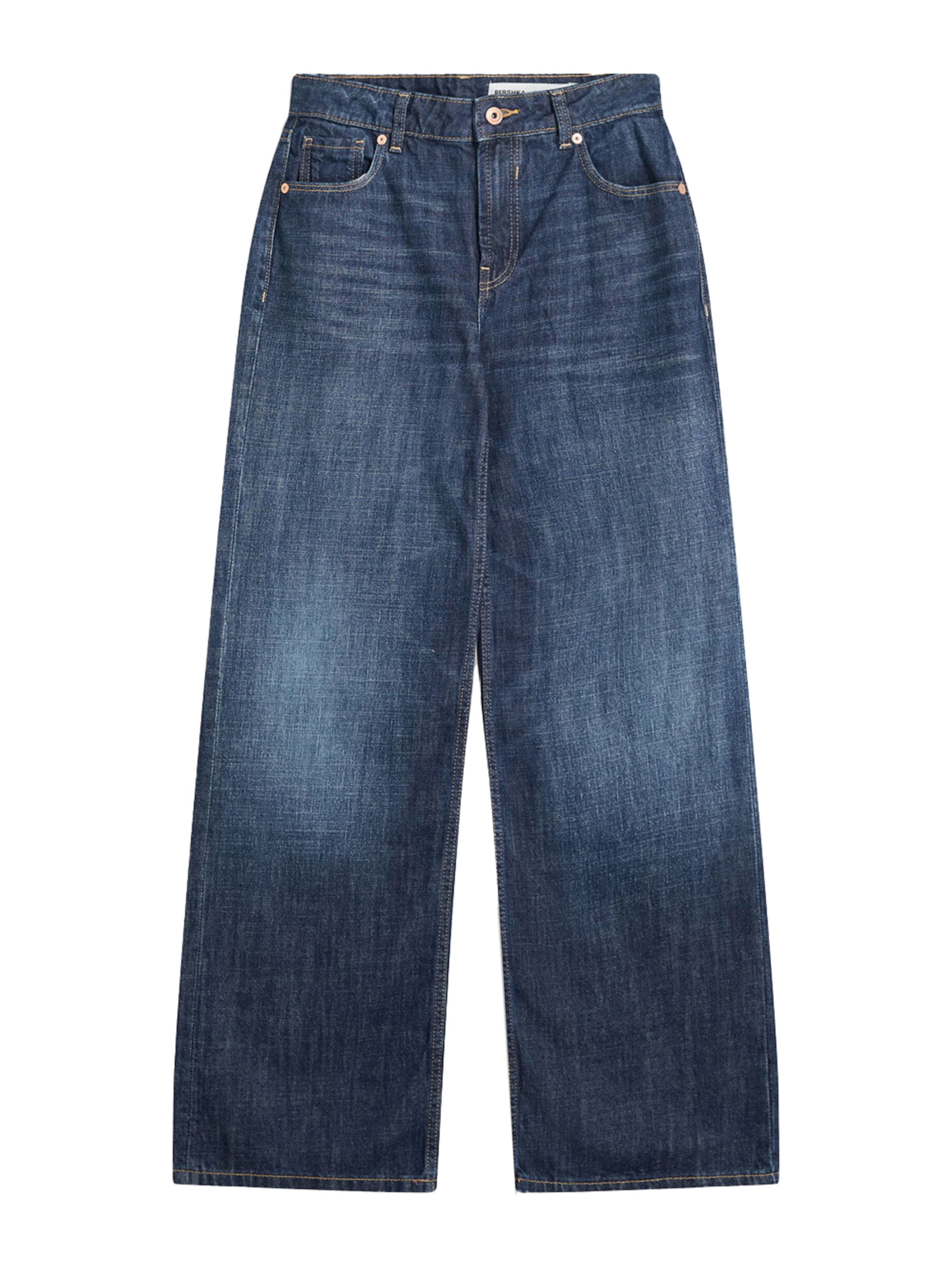 Bershka Jeans in Blauw: voorkant