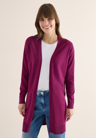 CECIL Strickjacke in Lila: Vorderseite