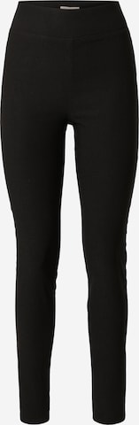 Freequent Slim fit Pants in Black: front