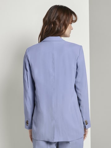 TOM TAILOR Blazer in Blau